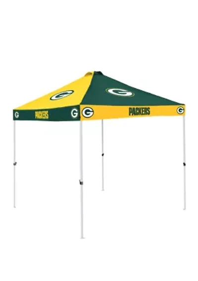 NFL Green Bay Packers 108 in x 108 in x 108 in  Checkerboard Tent