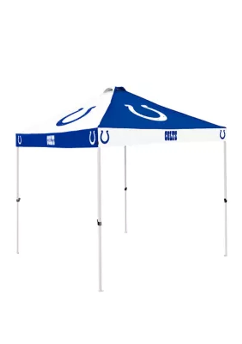 NFL Indianapolis Colts 108 in x 108 in x 108 in Checkerboard Tent