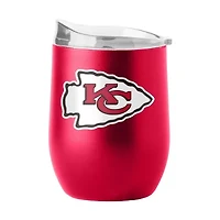 NFL Kansas City Chiefs 16oz Flipside Powder Coat Curved Beverage