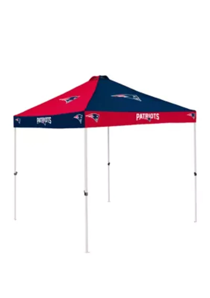 NFL New England Patriots 108 in x 108 in x 108 in Checkerboard Tent