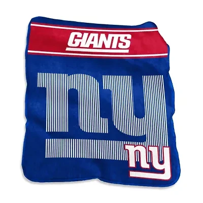 NFL New York Giants 60x80 Raschel Throw