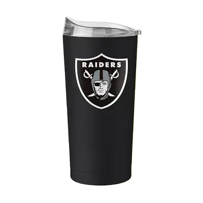 Oakland Raiders NFL Las Vegas Raiders 20oz Flipside Powder Coat Tumbler