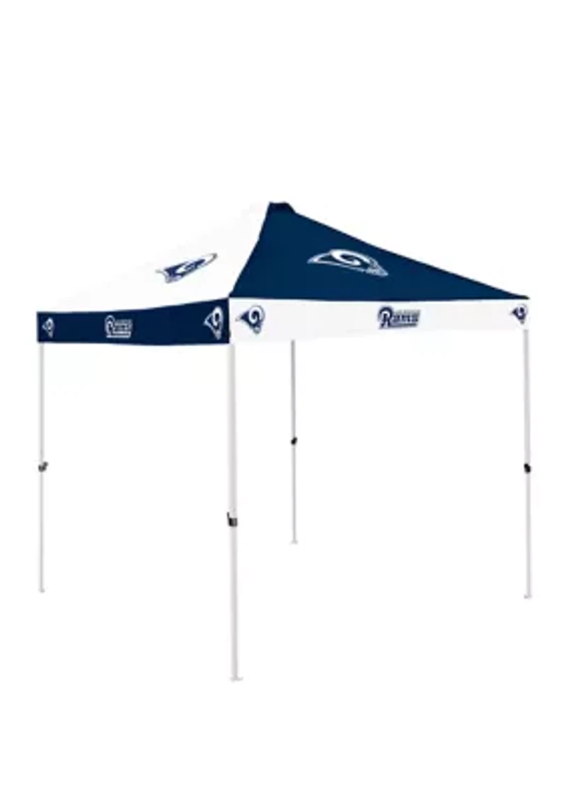 NFL LA Rams 108 in x 108 in x 108 in Checkerboard Tent