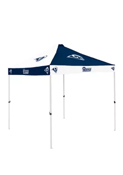 NFL LA Rams 108 in x 108 in x 108 in Checkerboard Tent