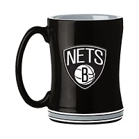 NBA Brooklyn Nets 14oz Relief Mug