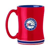 NBA Philadelphia 76ers 14 oz Relief Sculpted Mug
