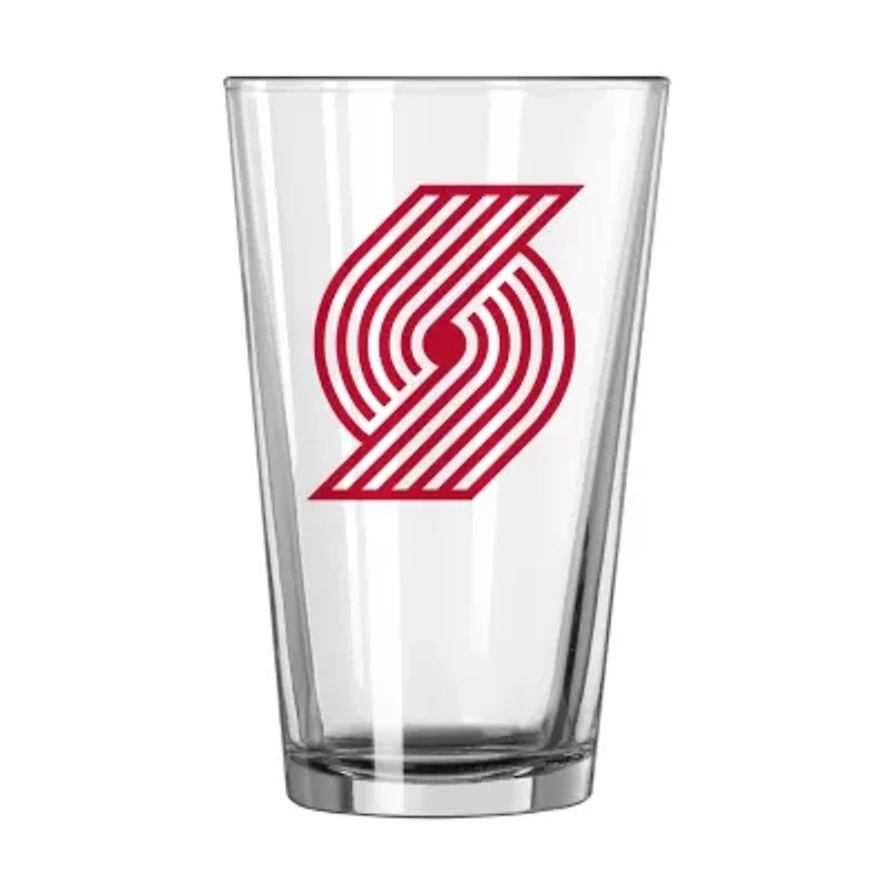 NBA Portland Trail Blazers 16oz. Team Wordmark Game Day Pint Glass