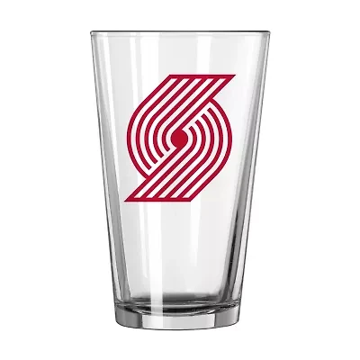 NBA Portland Trail Blazers 16oz. Team Wordmark Game Day Pint Glass