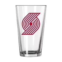 NBA Portland Trail Blazers 16oz. Team Wordmark Game Day Pint Glass