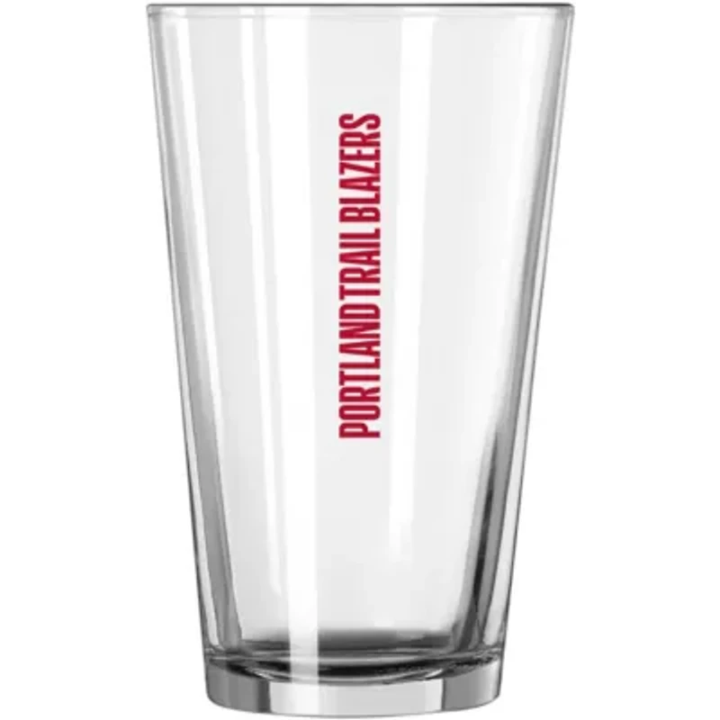 NBA Portland Trail Blazers 16oz. Team Wordmark Game Day Pint Glass
