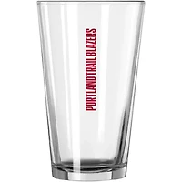 NBA Portland Trail Blazers 16oz. Team Wordmark Game Day Pint Glass