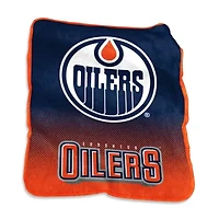 NHL Edmonton Oilers Raschel Throw