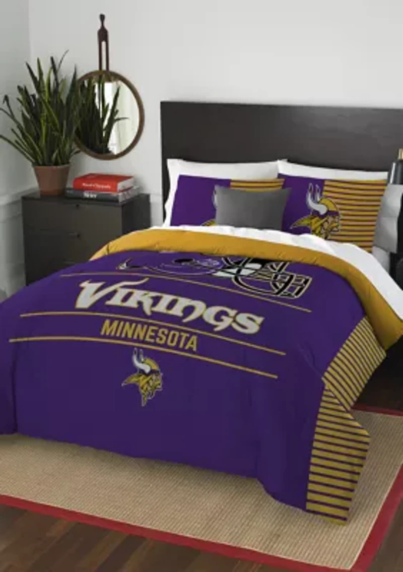 NFL Minnesota Vikings Draft Comforter Set