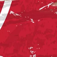 NCAA University of Wisconsin Badgers Distressed Round Sign