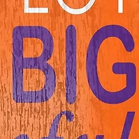 NCAA Clemson University Tigers In This House Sign