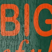 NCAA University of Miami Hurricans In This House Sign