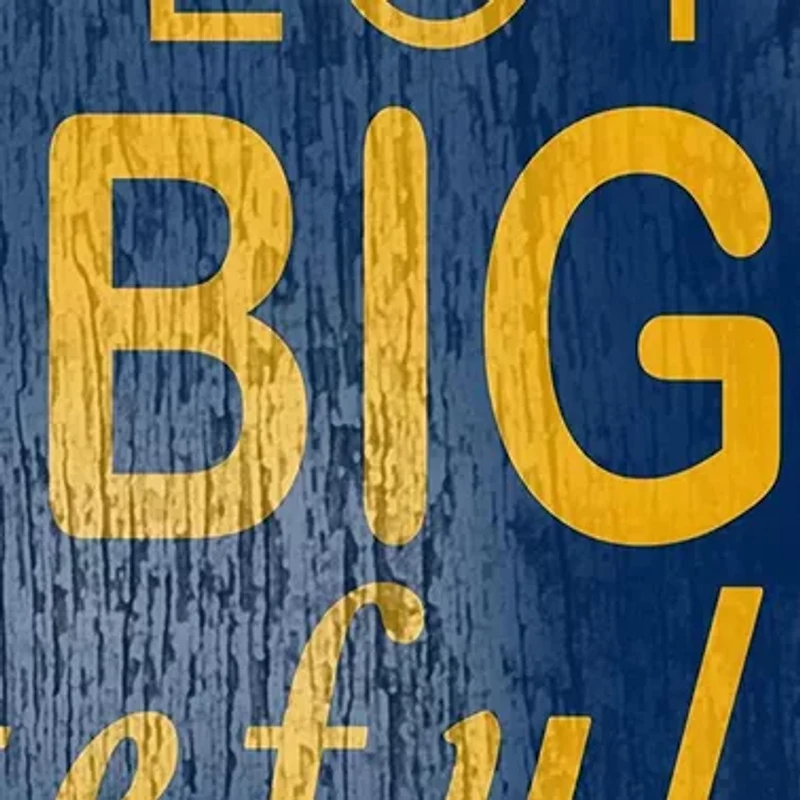 NCAA University of West Virginia In This House Sign