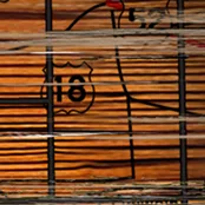 NCAA Iowa State Sycamores Distressed State with Logo