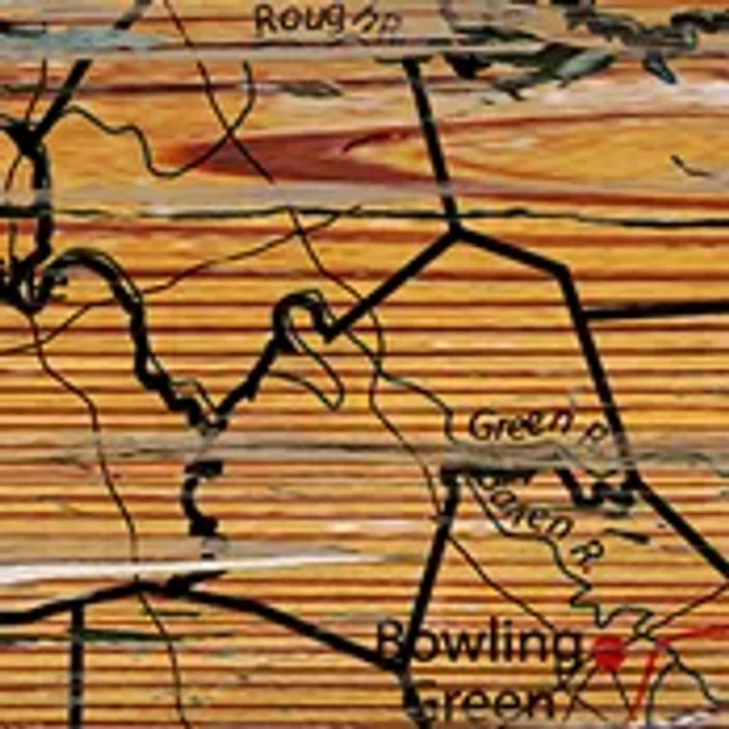 NCAA Kentucky Wildcats 24 in x 24 in Distressed State Sign with Logo