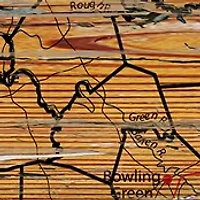 NCAA Kentucky Wildcats 24 in x 24 in Distressed State Sign with Logo