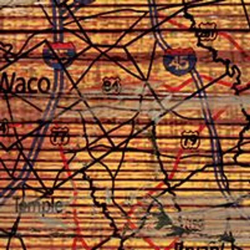 NCAA Texas Tech Red Raiders Distressed State with Logo