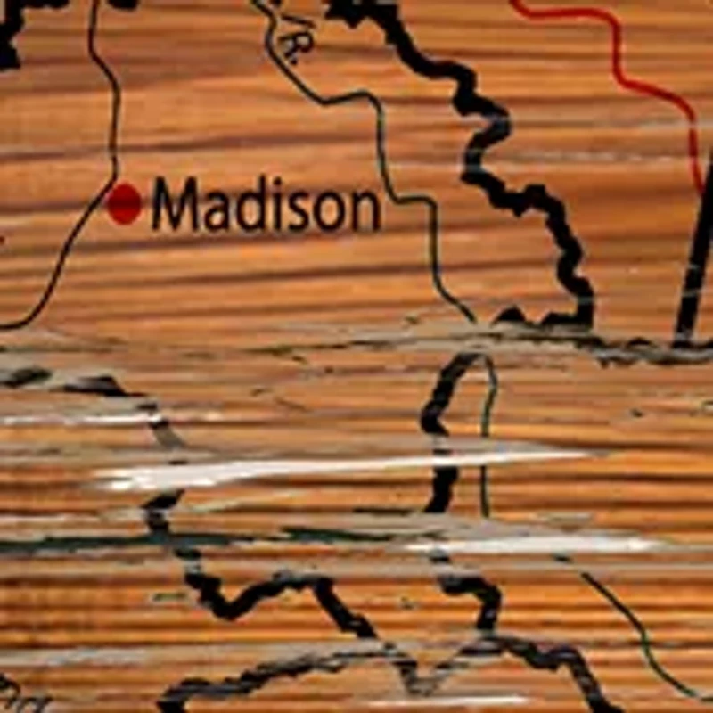 NCAA University of West Virginia Mountaineers Distressed State with Logo