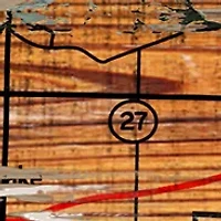 NCAA University of Wisconsin Badgers Distressed State with Logo