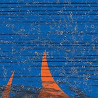 NCAA Boise State  Broncos Distressed Logo Cutout Sign