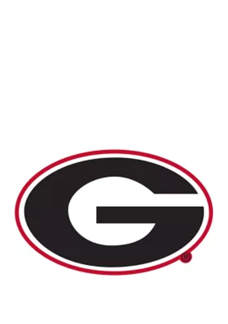 NCAA University of Georgia Bulldogs Distressed Logo Cutout Sign