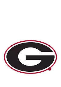 NCAA University of Georgia Bulldogs Distressed Logo Cutout Sign
