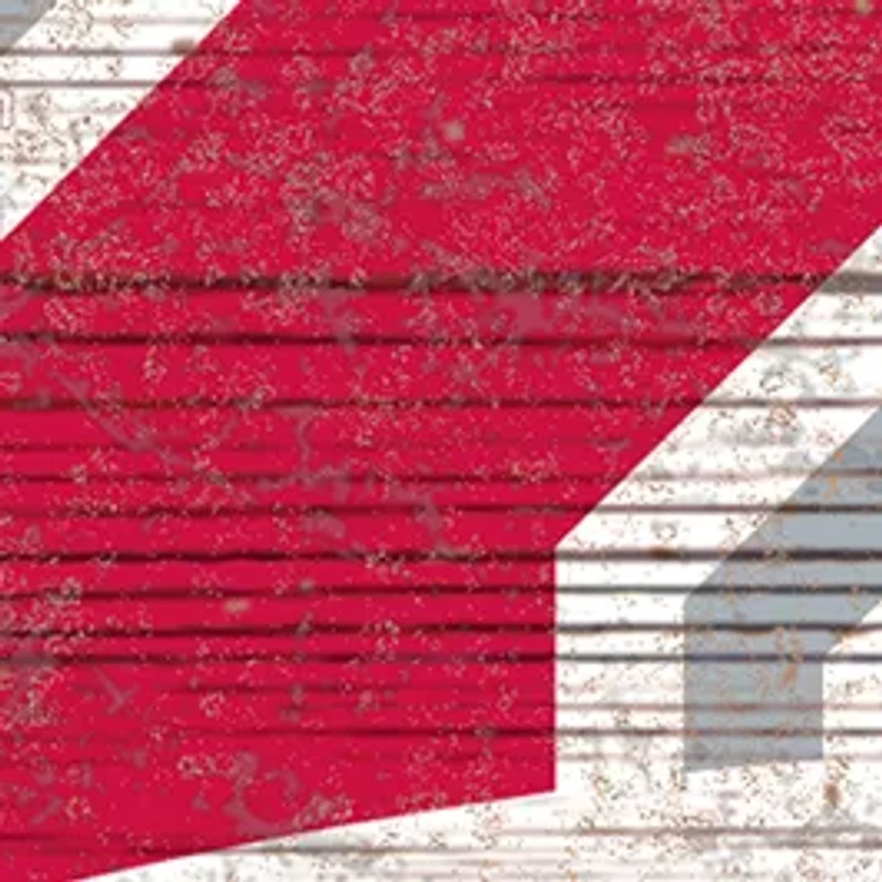 NCAA Ohio State University Buckeyes Distressed Logo Cutout Sign