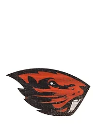 NCAA Oregon State  Beavers Distressed Logo Cutout Sign