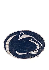 NCAA Penn State University Nittany Lions Distressed Logo Cutout Sign