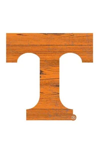NCAA University of Tennessee Volunteers Distressed Logo Cutout Sign