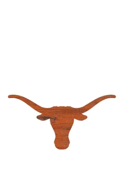 NCAA University of Texas Longhorns Distressed Logo Cutout Sign