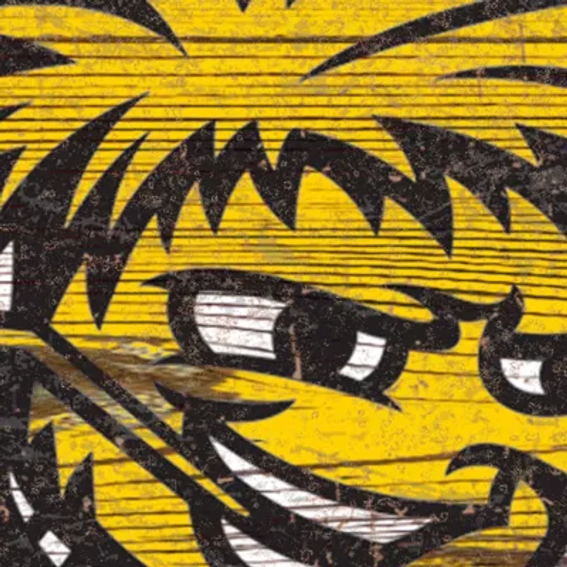 NCAA Wichita State  Shockers Distressed Logo Cutout Sign