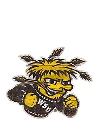 NCAA Wichita State  Shockers Distressed Logo Cutout Sign