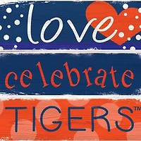 NCAA Auburn University Tigers 24 Inch Celebrations Stack Sign