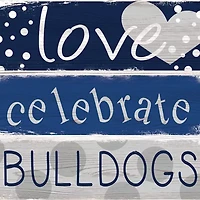 NCAA Butler University Bulldogs 24 Inch Celebrations Stack Sign