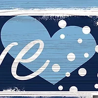 NCAA University of North Carolina Tar Heels Celebrations Stack 24 Inch Sign