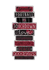 NCAA University of South Carolina Gamecocks Celebrations Stack 24 Inch Sign