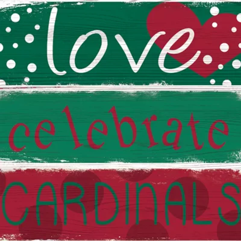 NCAA Stanford Cardinals Celebrations Stack 24 Inch Sign