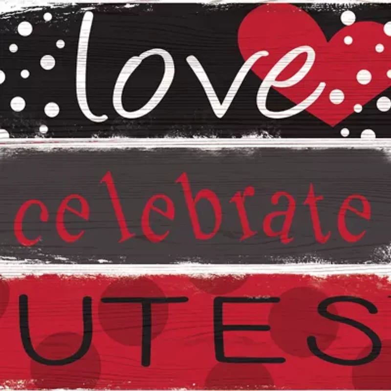 NCAA Utah Utes Celebrations Stack 24 Inch Sign