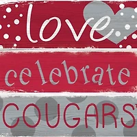 NCAA Washington State Cougars Celebrations Stack 24 Inch Sign