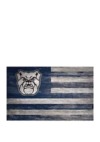 NCAA Butler Bulldogs Distressed Flag 11x19