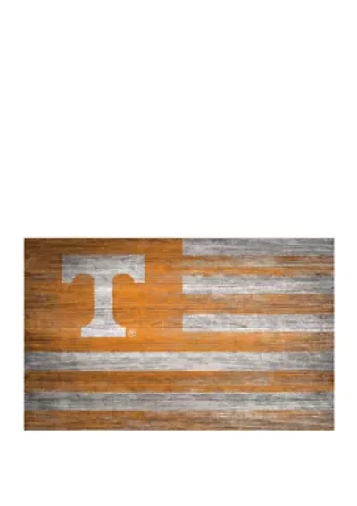 NCAA University of Tennessee Volunteers 11 in x 19 in Distressed Flag