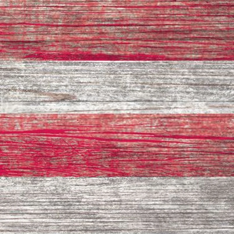 NCAA Wisconsin Badgers 11 in x 19 in Distressed Flag Sign