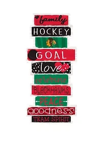 NHL Chicago Blackhawks 24 Inch Celebrations Stack Sign