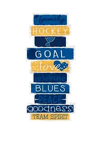 NHL St. Louis Blues 24 Inch Celebrations Stack Sign