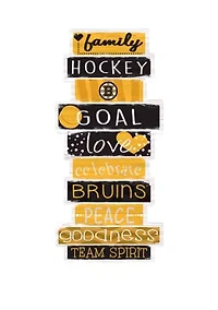 NHL Boston Bruins 24 Inch Celebrations Stack Sign